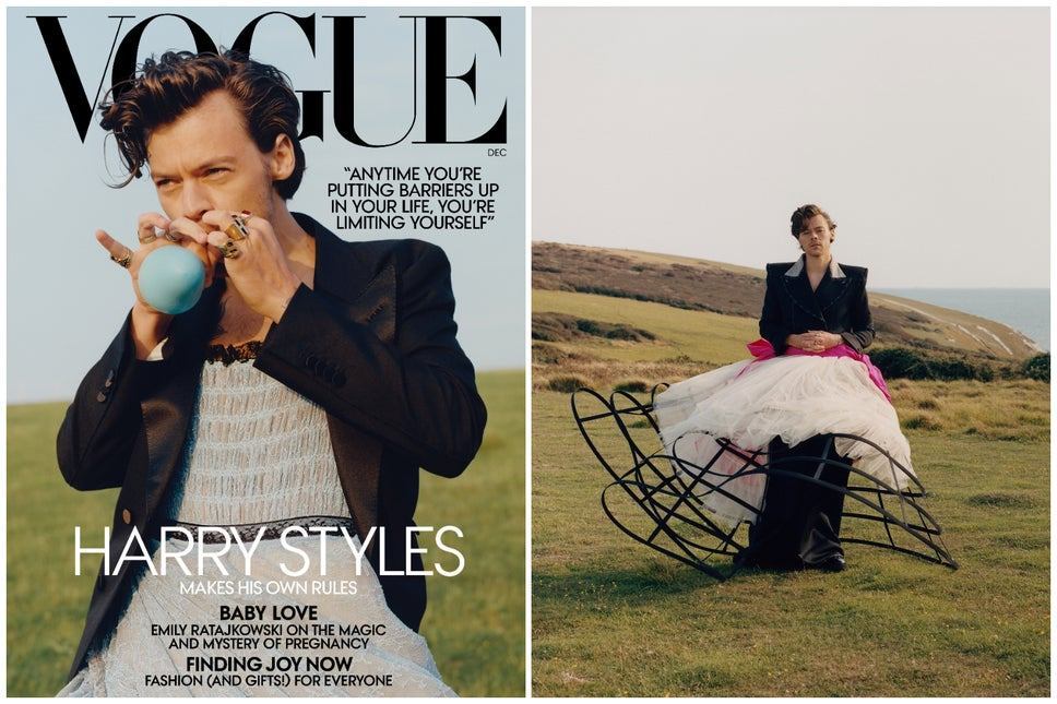 Drag queen reacts to Harry Styles Vogue cover|Drag queens react to Harry Styles Vogue cover