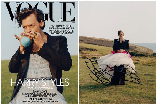 Drag queen reacts to Harry Styles Vogue cover|Drag queens react to Harry Styles Vogue cover