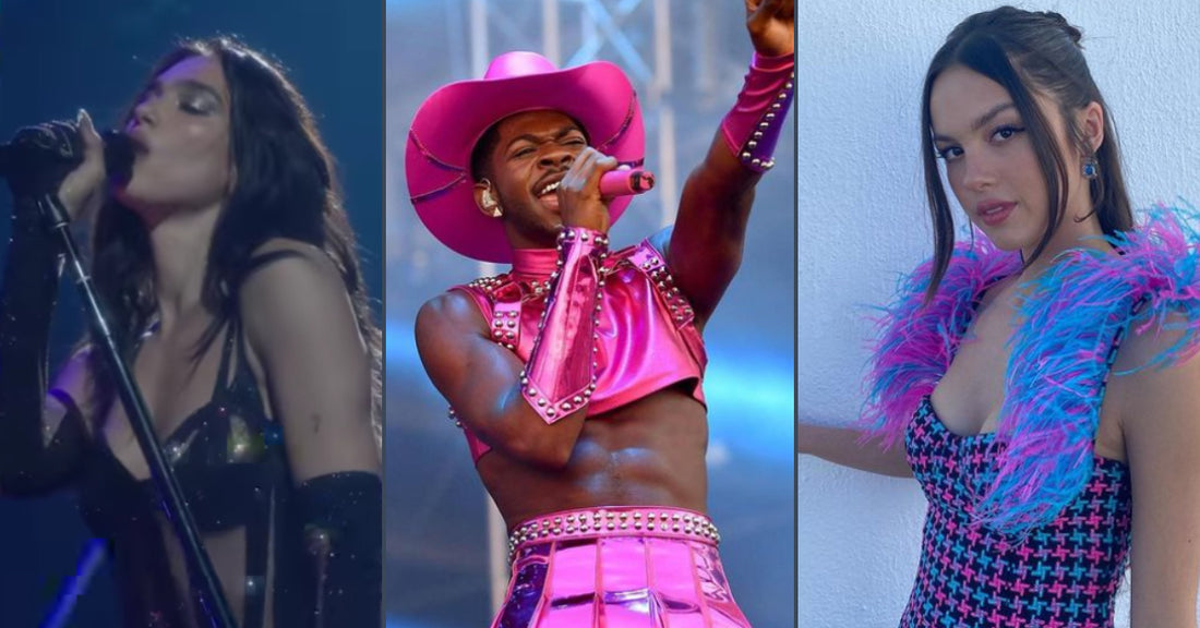 Dua Lipa, Lil Nas X and Olivia Rodrigo win big at 2022 iHeartRadio Awards. (Image: @dualipa,@lilnasx,@oliviarodrigo/Instagram)