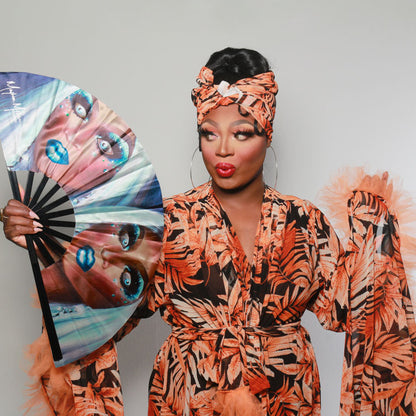 Mayhem Miller's "The Look" Hand Fan
